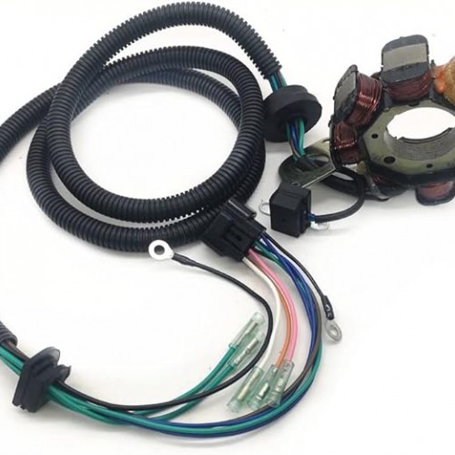 Generator Stator with Yamaha PWC WaveRunner GP800 GP800R XL800 XLT800 1998-2005 ，66E-85510-00-00