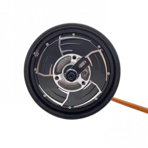 QSMOTOR 10 inch 3000W 205 V1 48V - 96V BLDC Hub Motor Electric Scooter Motorpicture4