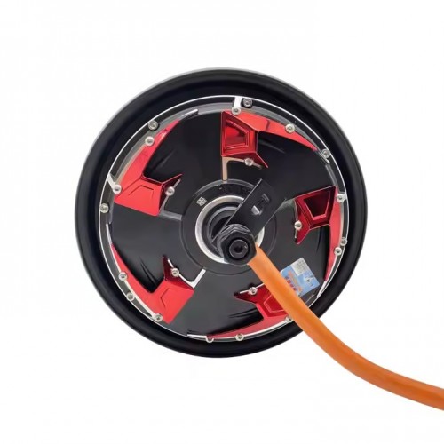 QSMOTOR 10-inch 2000W 205 V4 48V - 96V BLDC Hub Motor Scooter Motor