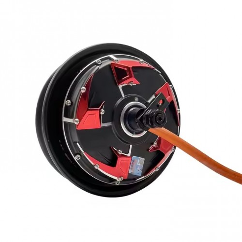 QSMOTOR 10-inch 2000W 205 V4 48V - 96V BLDC Hub Motor Scooter Motorpicture2