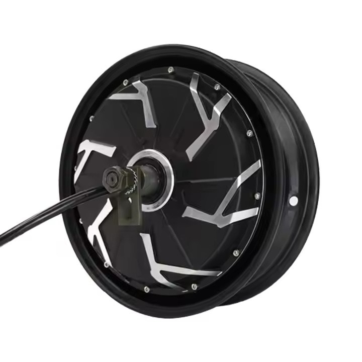 12 * 3.5 inch 2000W 260 35H V4 80kph electric motorcycle hub motor