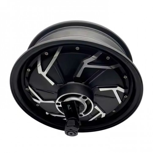 12 * 3.5 inch 2000W 260 35H V4 80kph electric motorcycle hub motorpicture2