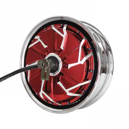 12 * 3.5 inch 2000W 260 35H V4 80kph electric motorcycle hub motorpicture3