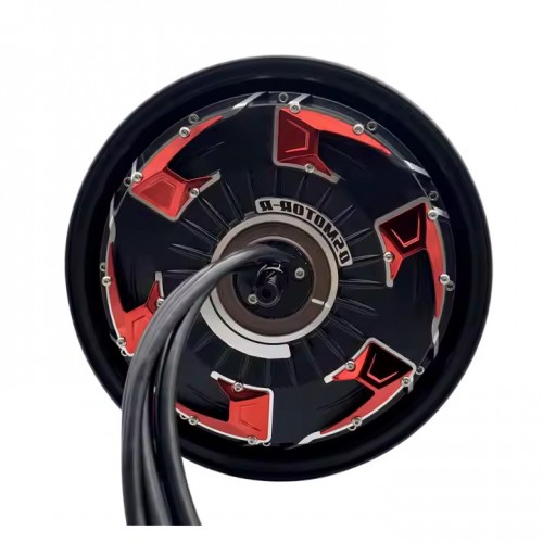 12 * 3.5 inch 2000W 260 30H V4 80kph Electric Motorcycle Hub Motor