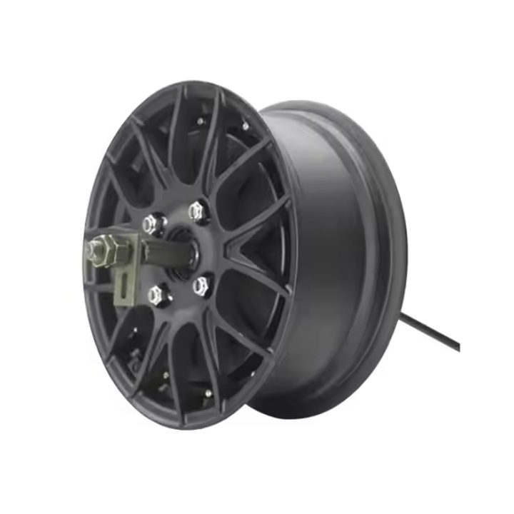 Qsmotor 12-inch 260 2000W-5000W Split Hub Bilateral Axle Single Axle Tile Motor