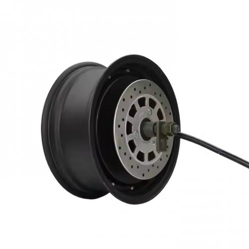 Qsmotor 12-inch 260 2000W-5000W Split Hub Bilateral Axle Single Axle Tile Motorpicture2