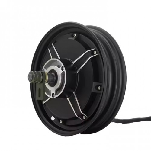 QSMOTOR 10 inch 4000W 205 48V - 96V BLDC Hub Motor Electric Scooter Motorpicture2