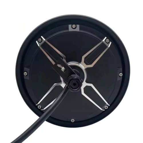 QSMOTOR 10 inch 3000W 205 V1 48V - 96V BLDC Hub Motor Electric Scooter Motorpicture4