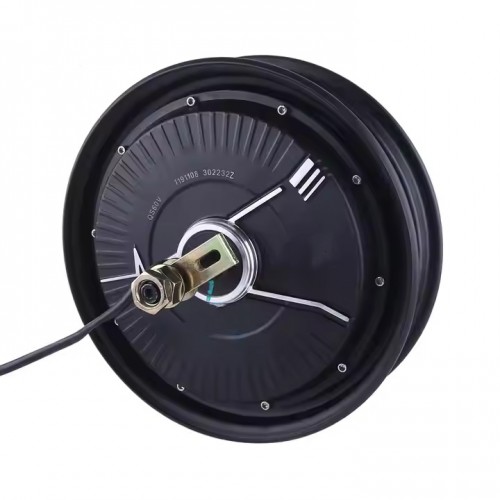 QSMOTOR 10 inch 1200W 212 V1 48V -72V BLDC Hub Motor Electric Scooter Motorpicture4