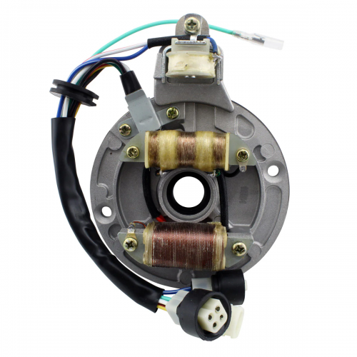 Generator Stator with Yamaha YFM 80 Badger 1992-1994 / YFM 100 Champ 1989-1991 OEM：3GB-85560-10-00