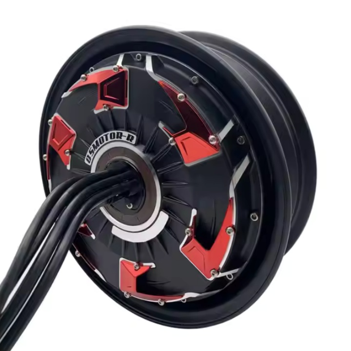 12-inch 8000 Watt 260 60H V4 Brushless DC Electric Vehicle Hub Motor