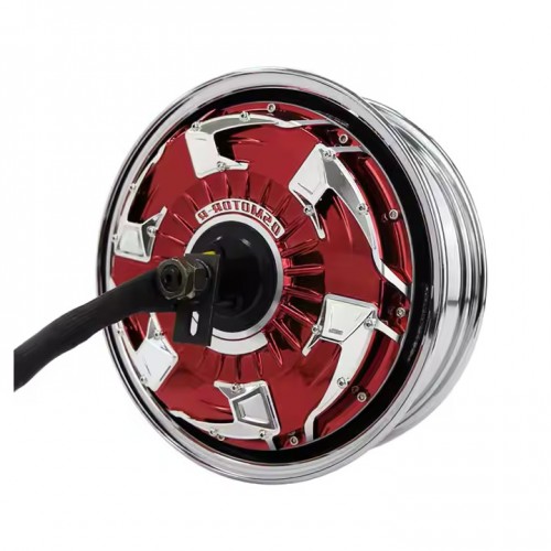 12-inch 6000 Watt 260 50H V4 Brushless DC Electric Vehicle Hub Motorpicture2