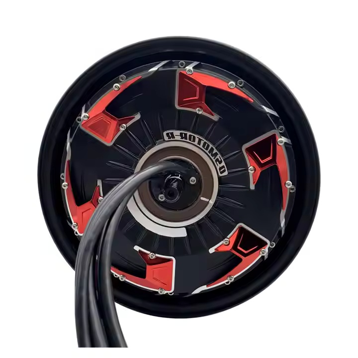 12*3.5 inch 3000W 260 40H V4 80kph Electric Motorcycle Hub Motor