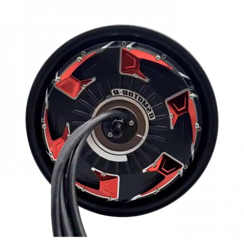 12*3.5 inch 3000W 260 40H V4 80kph Electric Motorcycle Hub Motor