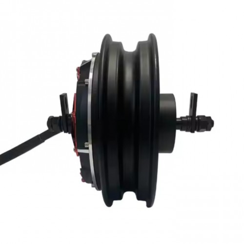 QSMOTOR 10*2.15 inch 3000W 205 V1 Electric Bike BLDC Hub Motor Brushless Gearlesspicture4