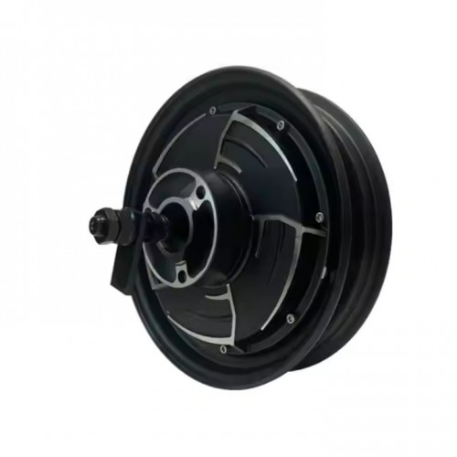 QSMOTOR 10-inch 4000W 205 V3 48V - 96V Brushless DC Electric Scooter Hub Motorpicture4