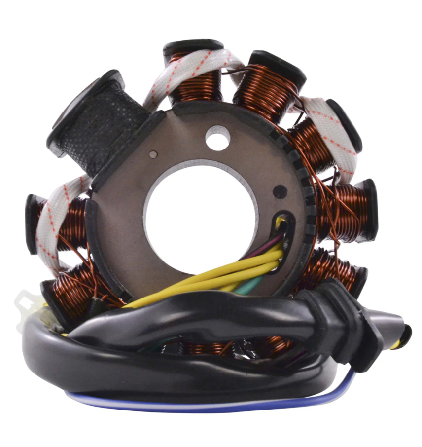 Generator Stator with Moped Go Kart GY6 125cc 150cc / QMI152 QMI157 QMJ152 QMJ157 Engines - 11 Coils，RMS010-102447