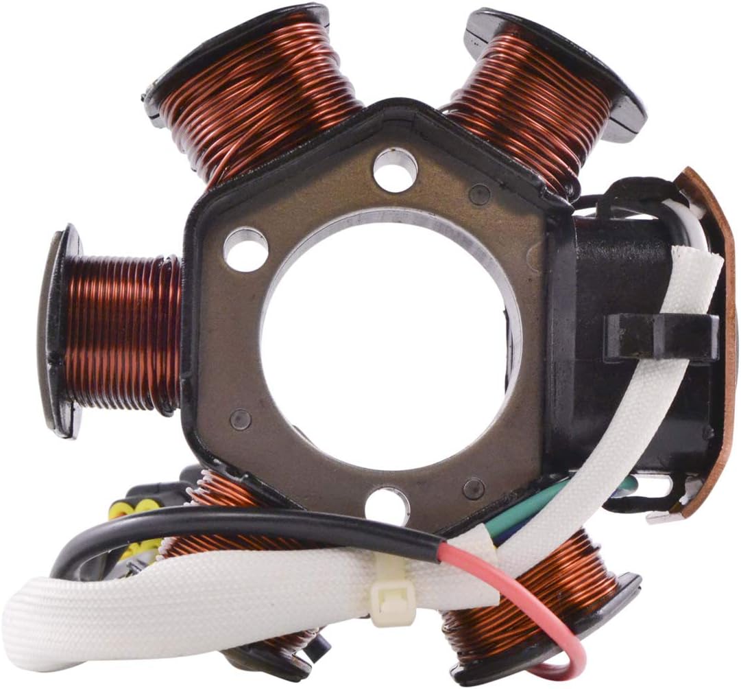 Generator Stator with Aprilia Scooter Mojito 50 Custom Sport City 50 SR 50 R Ditech 2004-2012 | Vespa LX50 2T 2009-2012，584525