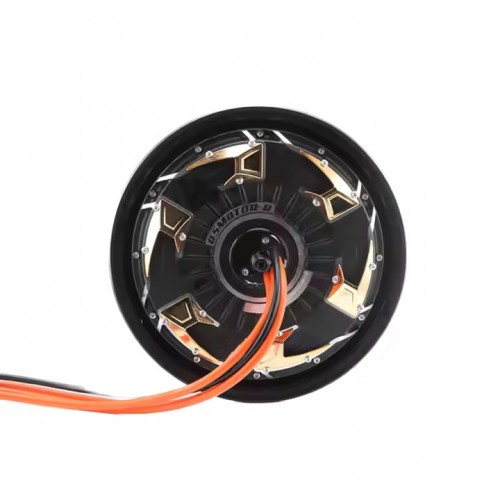 QS Motor 12*3.5 inch 2000W 260 30H V4 80kph Electric Motorcycle Hub Motor