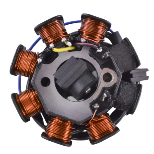 Generator Stator with  Aprilia Scooter Mojito 50 Custom Sport City 50 SR 50 R Ditech 2004-2012 | Vespa LX50 2T 2009-2012，RMS010-102442