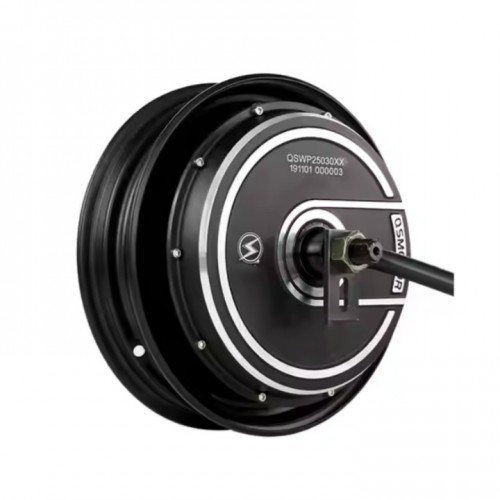 10 Inch 3500W 212 V4 72V 100kph BLDC Motor Hub Motor Brushless and Gearlesspicture3