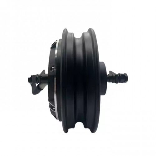 QSMOTOR 10 inch 3000W 205 V2 48V - 96V Electric Motorcycle Hub Motorpicture5