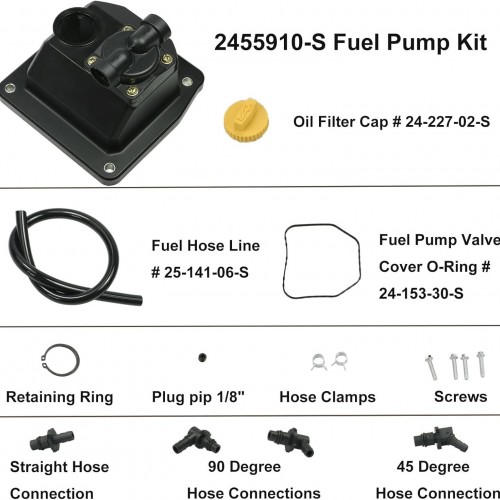 24 559 02-S Fuel Pump for Kohler CH18 CH19 CH20 CH21 CH22 CH640 ECH630 ECH650 ECH680 ECH749 Engine 24 559 10 Spicture5