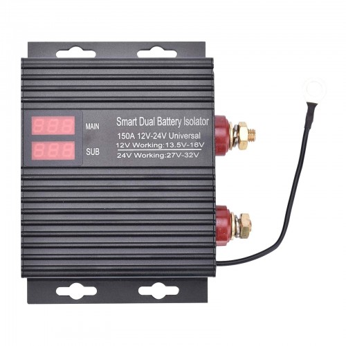 VSR Voltage Sensitive Relay Intelligent Dual Battery Isolator Kit for Car, Truck, RV 250 AMP Battery Isolator Universal 12V-24Vpicture4