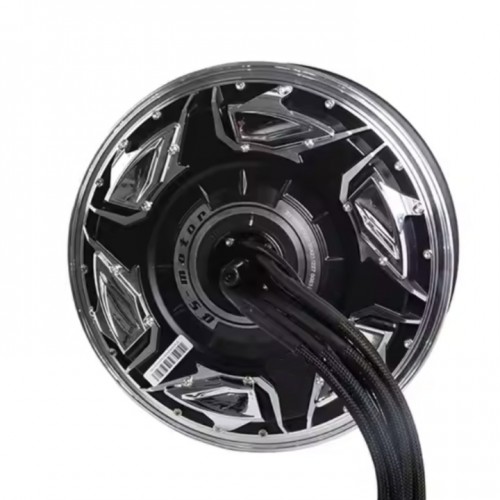 QSMOTOR 12 inch 6000W 268 50H V3 80-120kph Electric Scooter BLDC Hub Motorpicture4