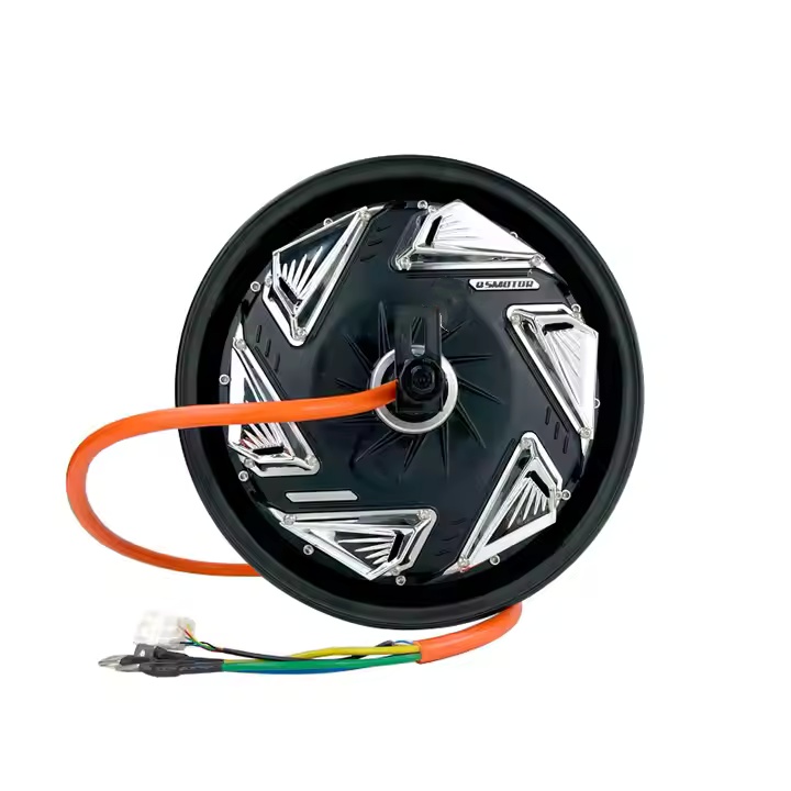 QSMOTOR 12-inch 3000W 205 V1 48V - 96V BLDC Hub Motor Scooter Motor