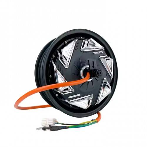 QSMOTOR 12-inch 3000W 205 V1 48V - 96V BLDC Hub Motor Scooter Motorpicture2