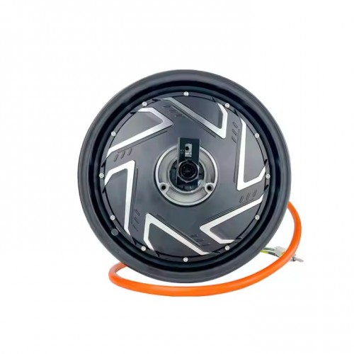 QSMOTOR 12-inch 3000W 205 V1 48V - 96V BLDC Hub Motor Scooter Motorpicture3