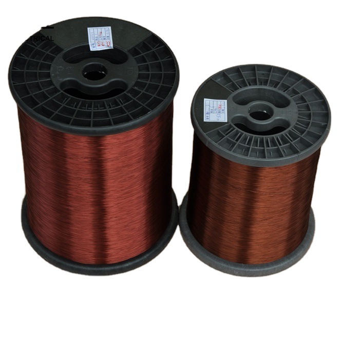 QZY 180 F polyeter or polyester imine lacquer-coated copper circular wire