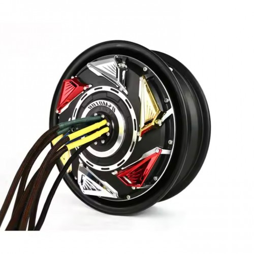 12 * 3.5 inch 3000W 260 40H V4 80kph for electric scooter BLDC hub motorpicture4