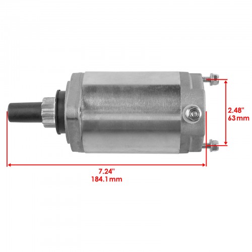 Starter Motor for Polaris XC SP / RMK / Switchback Snowmobiles 500/600/700/800 2002–2010