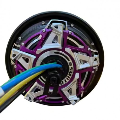 12 * 3.5 inch 2000W 260 30H V7 80kph Brushless DC Electric Scooter Motor Motorcycle Hub Motorpicture2