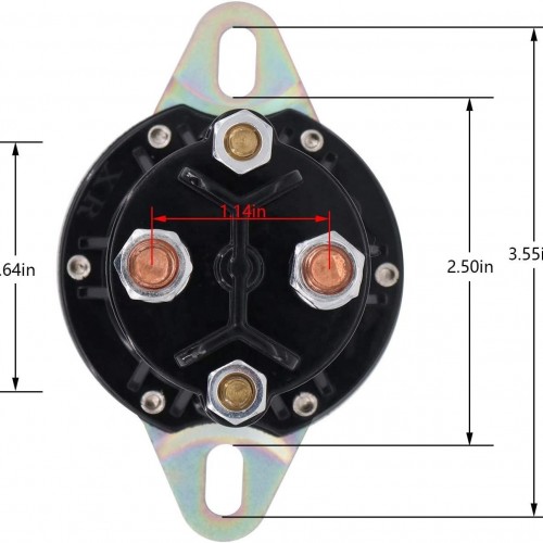 Starter Solenoid Relay 684-1221-012 0-01088, 56131K 12V 4 Terminals 684-2421-012-02picture5