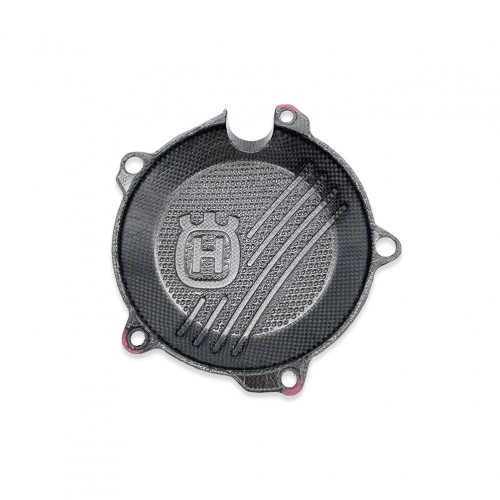 23-25 FC TC 24-25 FE TE 250 300 350 450 501 Motorcycle Engine Carbon Fiber Clutch Cover Guard for HUSQVARNA