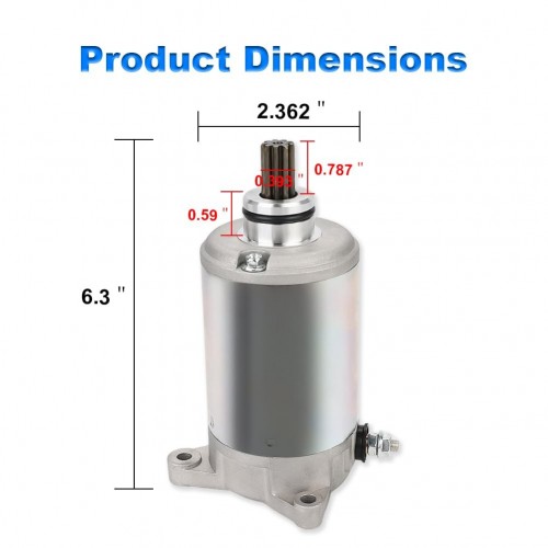 Starter Motor for Ski-Doo Lynx Snowmobile 800 2007-12 635009092picture5