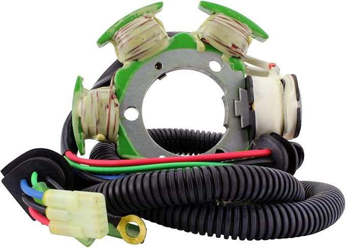 Generator Stator with Yamaha AR LX 210 Exciter 135 270 LS 2000 XL GP SUV 1200 1997-2005，65U-85510-00-00 65U-85510-01-00