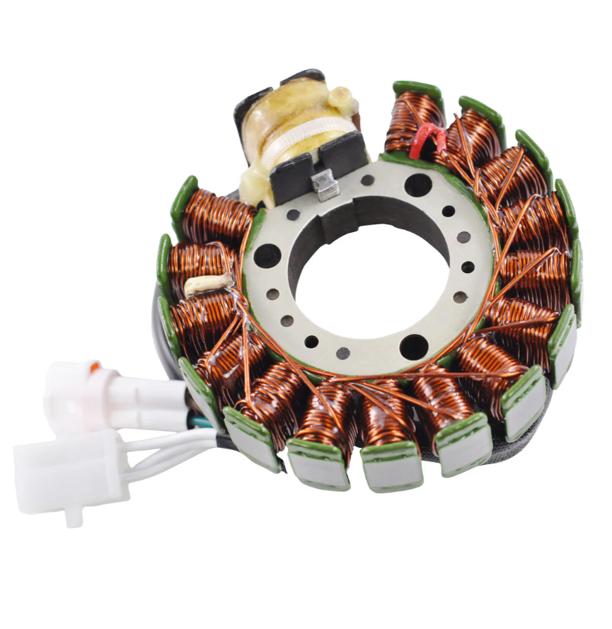 Generator Stator withYamaha Trailway 200 TW200 2001-2025， 4WP-85510-10-00 4WP-85510-12-00