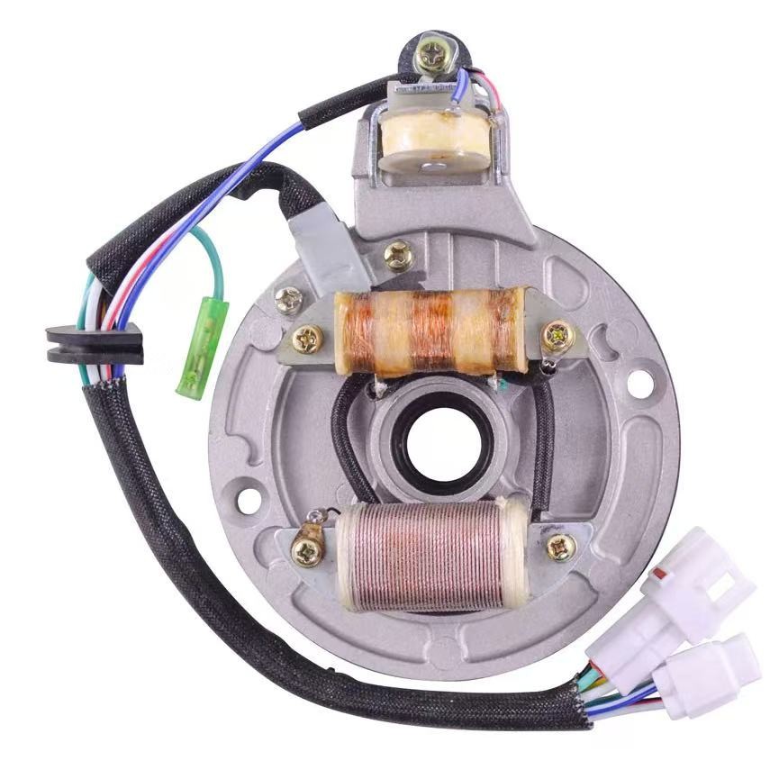 Generator Stator with Yamaha YFM 50 / 80 Raptor Badger Grizzly 1995-2008 OEM:4EM-85560-10-00