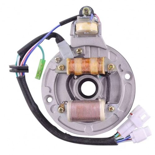 Generator Stator with Yamaha YFM 50 / 80 Raptor Badger Grizzly 1995-2008 OEM:4EM-85560-10-00