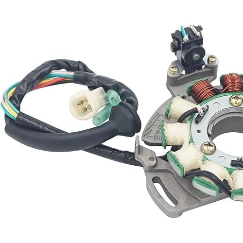 Generator Stator with Yamaha YFM 350 Big Bear / YFM 350 Warrior 1987-1989，2GU-85510-50-00