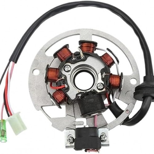 Generator Stator with Aprilla Rally / Scarabeo 50 | ETon DXL RXL 70 90 | Polaris Sportsman / Predator / Scrambler 50 90 1990-2007，0450522