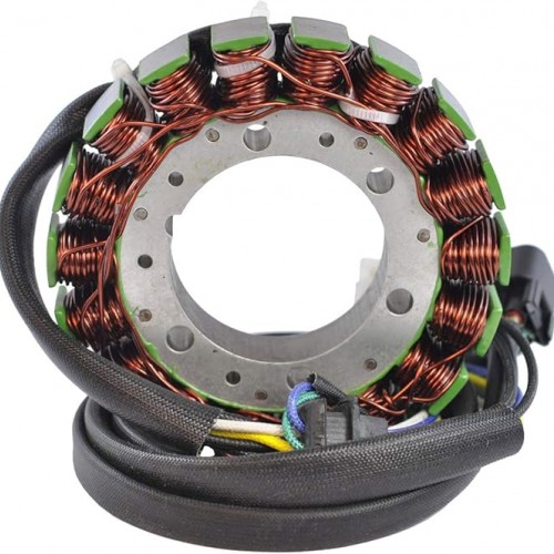 Generator Stator with Arctic Cat 400 500 Bearcat 454 TBX 500 Suzuki LTA LTF 500 F Quadmaster / Quadrunner 1996-2002，3430-011