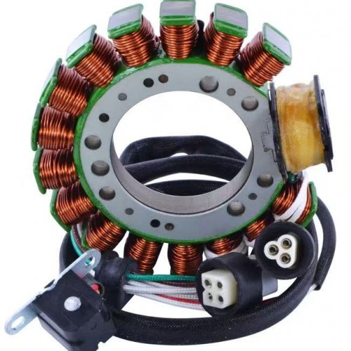 Generator Stator with Yamaha YFM 350 Big Bear / YFM 350 Moto-4 / YFM 350 Warrior 1988-1995 OEM:3HN-85510-00-00