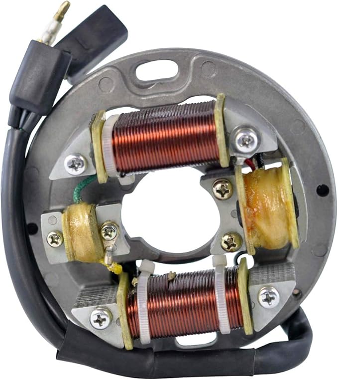 Generator Stator with Arctic Cat Cheetah Cougar Mountain Cat Jag Pantera Prowler ZL 440 1990-2000 ，3005-325 3004-060
