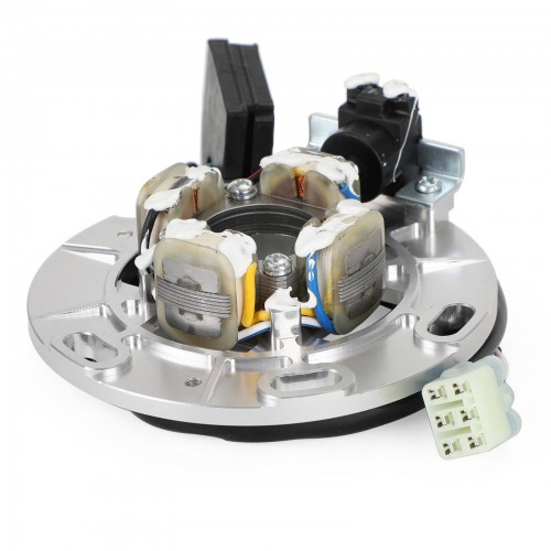 Magneto Generator Stator Base Assembly Fit for Yamaha YZ 250 1999-2022 YZ 250 X 2016-2022 5CU-85560-00