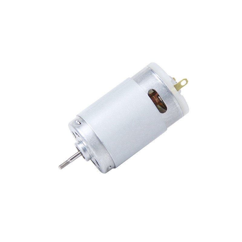 390 juicer micro reduction motor stainless steel threaded shaft electric juicer cup brushed DC small motor